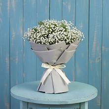 Букет цветов из:  Гипсофила в Большое Гридино