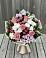 Букет цветов из: Альстромерии, Гвоздики, Розы и Хризантемы в Большое Гридино
