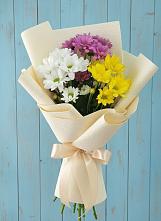 Букет цветов из:  Хризантемы в Большое Гридино
