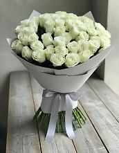 Букет 35 Белых роз в Большое Гридино