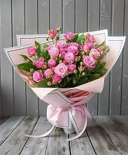 Букет Розовый кустик #REPLACE_PRED# Большое Гридино