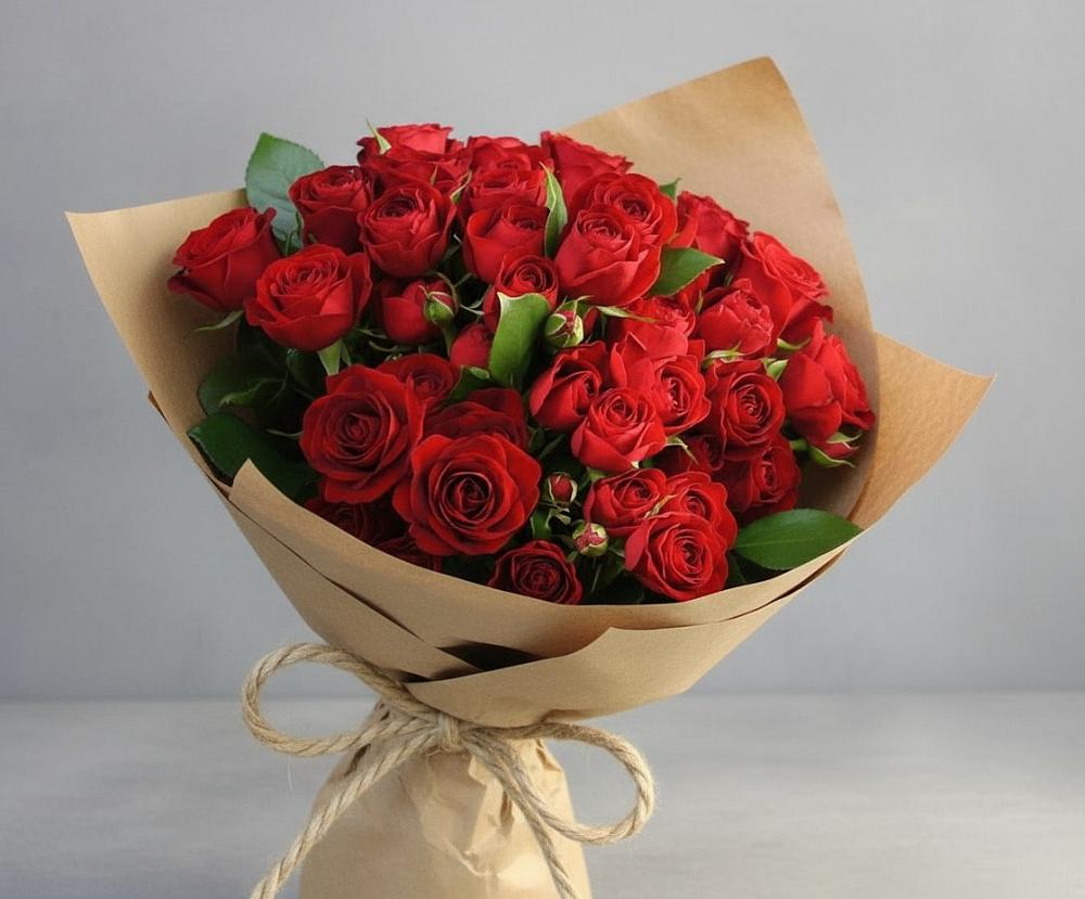 Букет Любовный роман в Большое Гридино