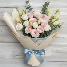 Букет цветов из:  Лизиантусы #REPLACE_PRED# Большое Гридино