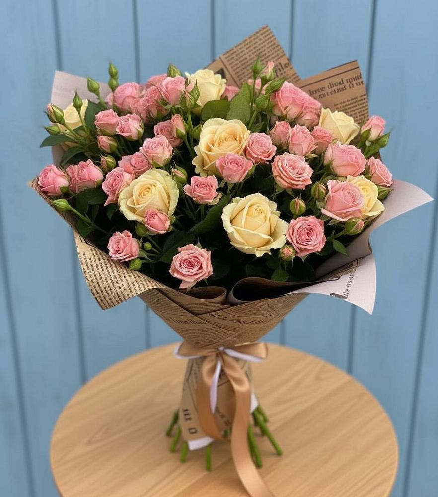 Букет цветов из: Розы в Большое Гридино