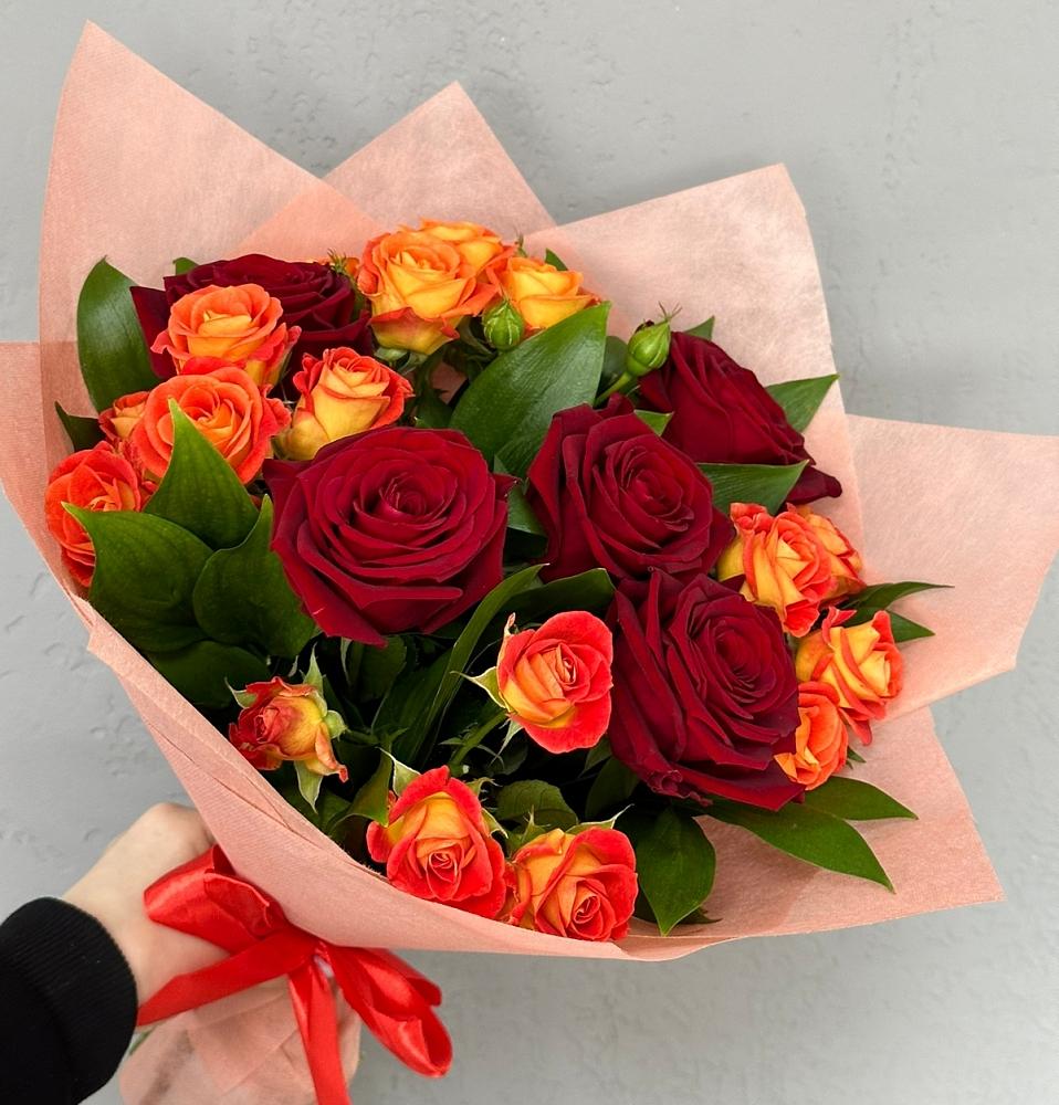 Букет Любовь и восторг в Большое Гридино