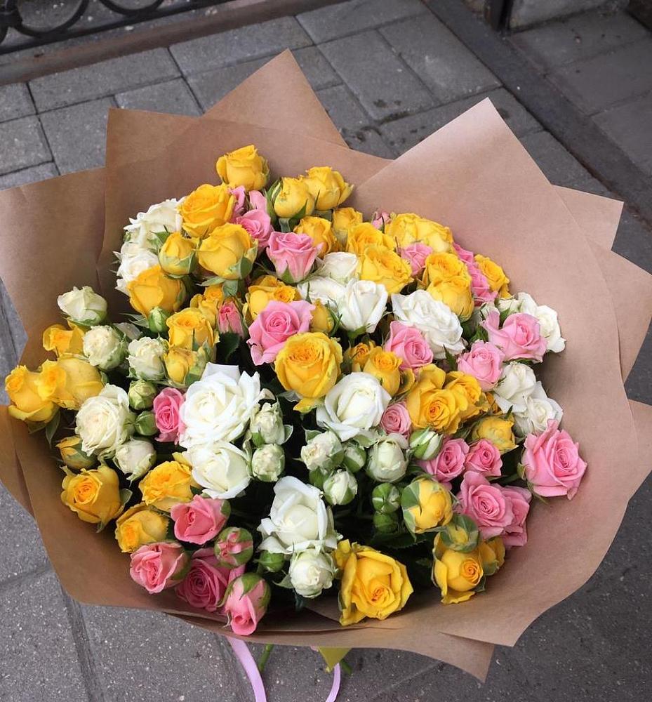 Букет цветов из: Розы в Большое Гридино