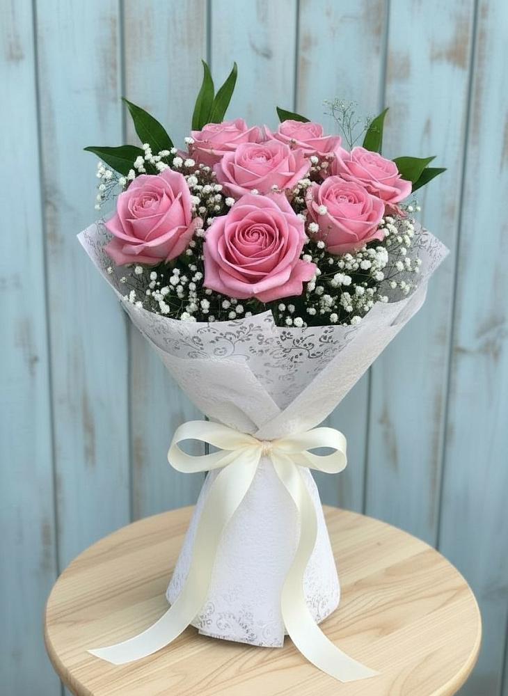 Букет цветов из: Розы в Большое Гридино