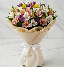 Букет цветов из:  Альстромерии в Большое Гридино