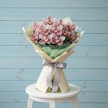 Букет цветов из:  Орхидеи и Розы в Большое Гридино