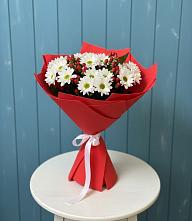 Букет цветов из:  Хризантемы #REPLACE_PRED# Большое Гридино