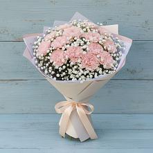 Букет цветов из:  Гвоздики в Большое Гридино