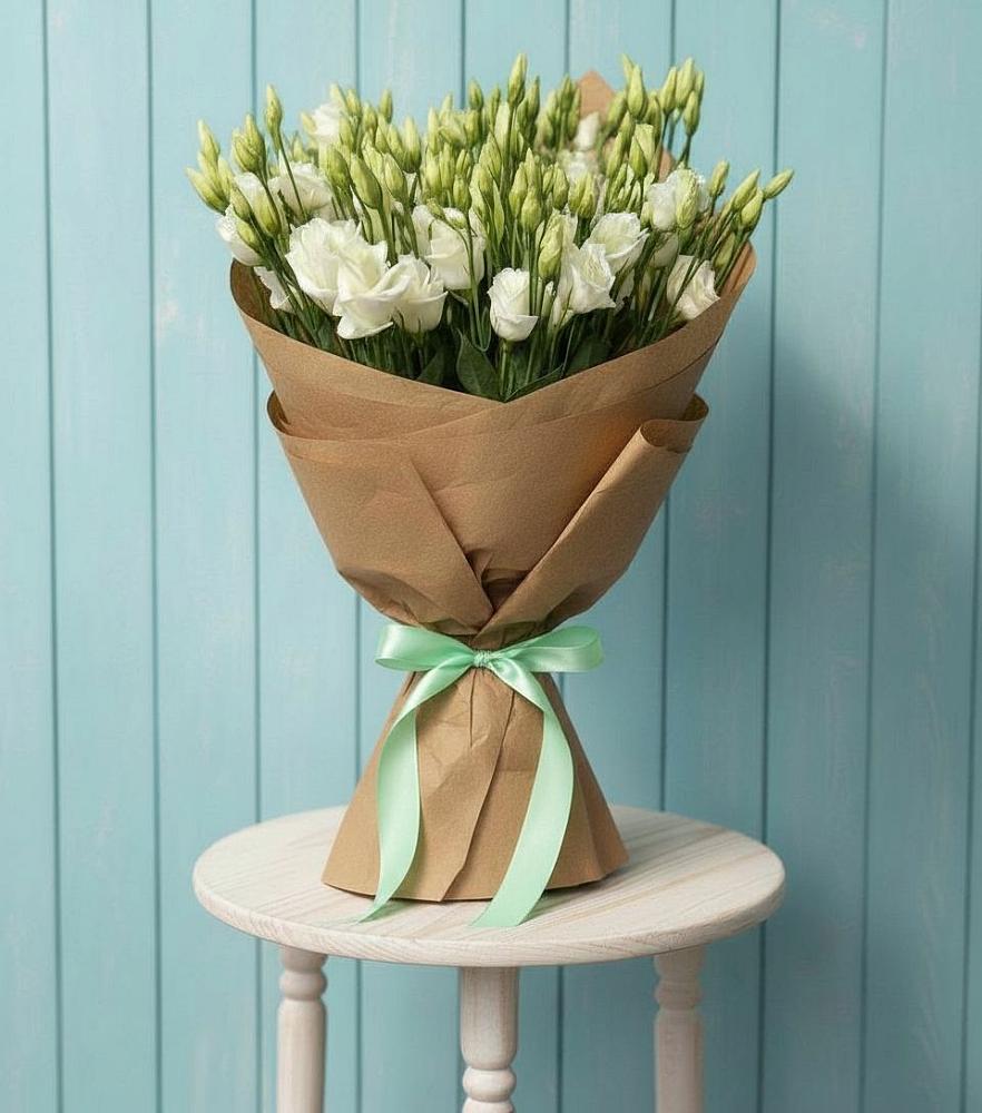 Букет цветов из: Лизиантусы в Большое Гридино