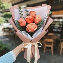 Букет цветов из:  Розы в Большое Гридино