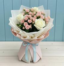 Букет цветов из:  Розы в Большое Гридино