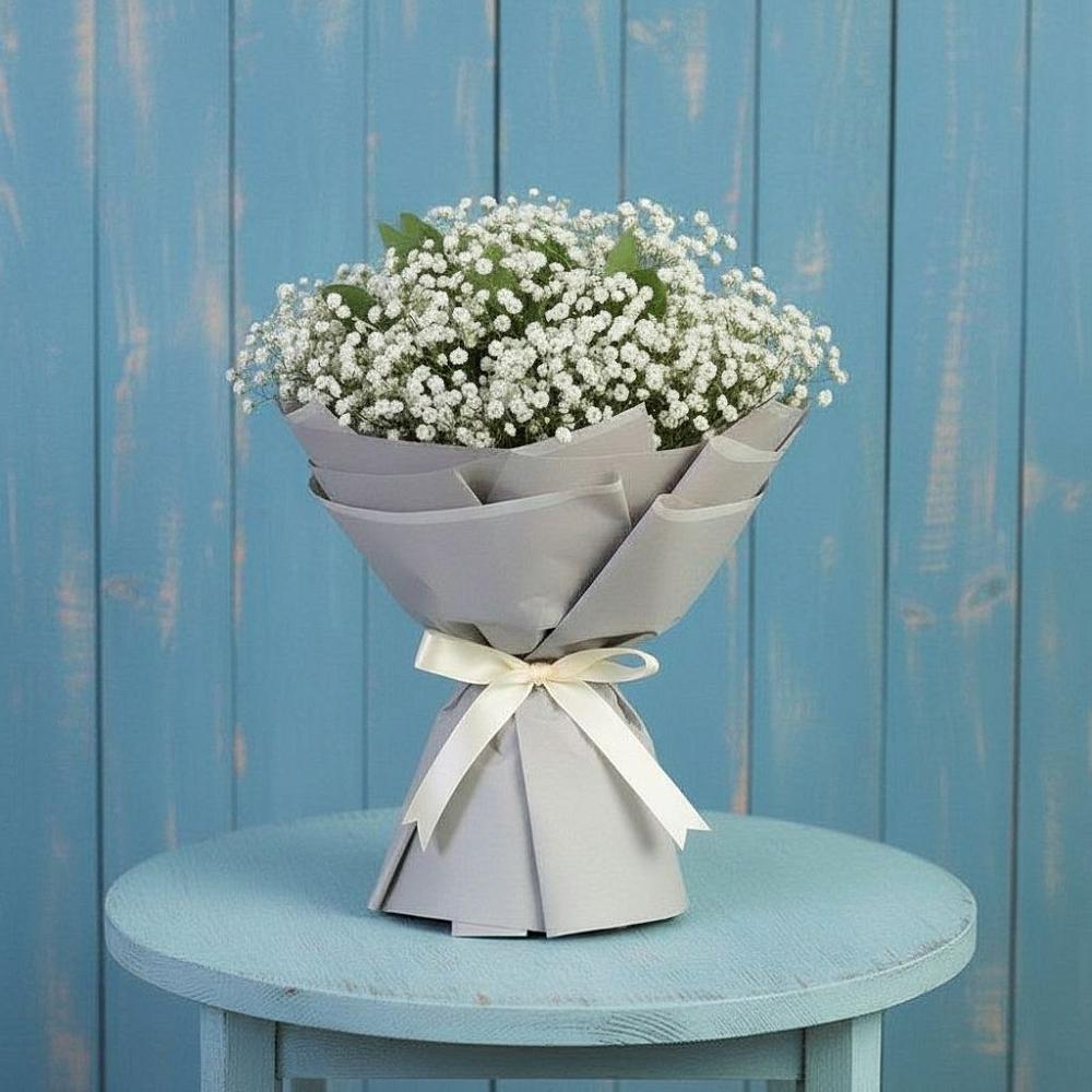 Букет цветов из: Гипсофила в Большое Гридино