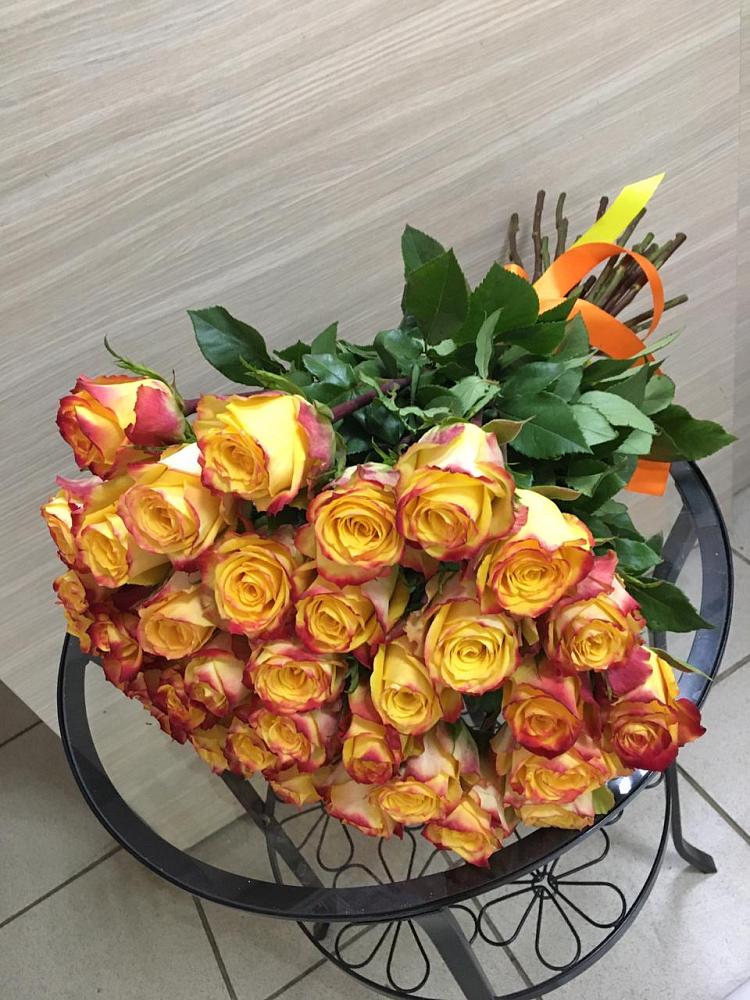 Букет Желтые розы в Большое Гридино