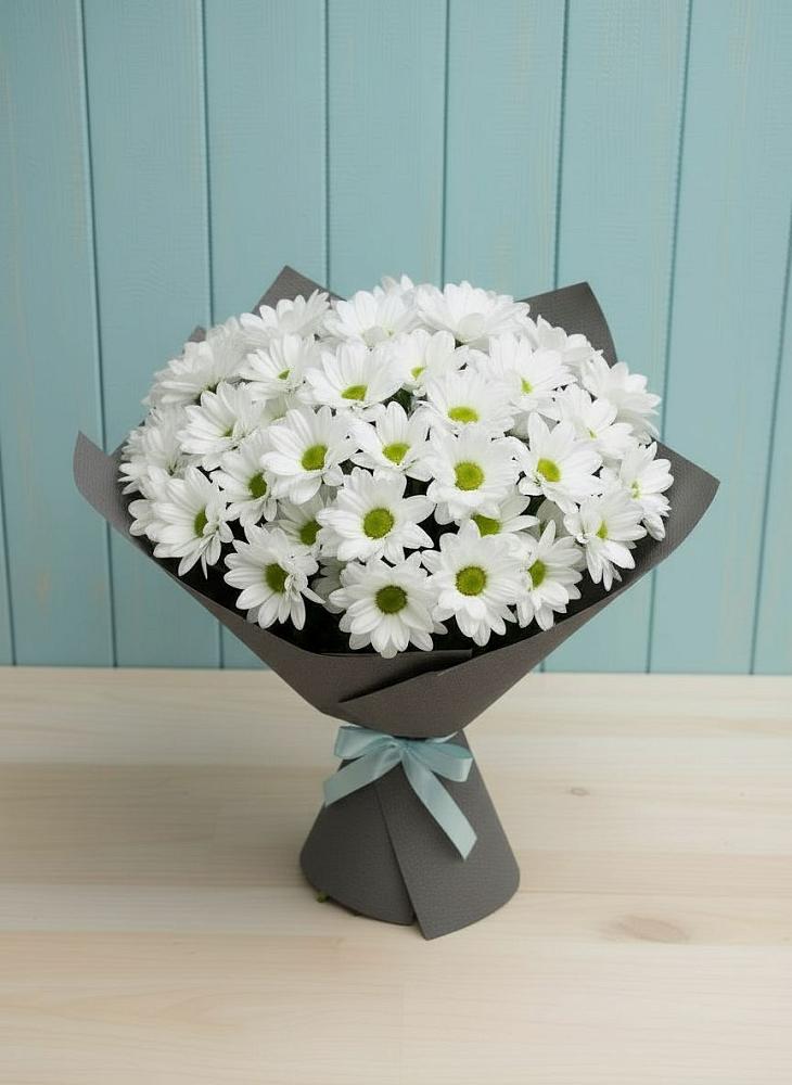 Букет цветов из: Хризантемы в Большое Гридино