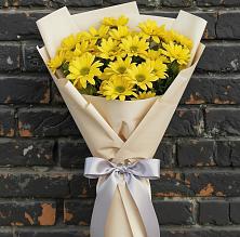 Букет цветов из:  Хризантемы в Большое Гридино
