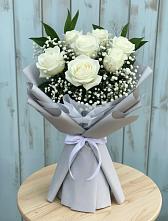 Букет цветов из:  Розы в Большое Гридино
