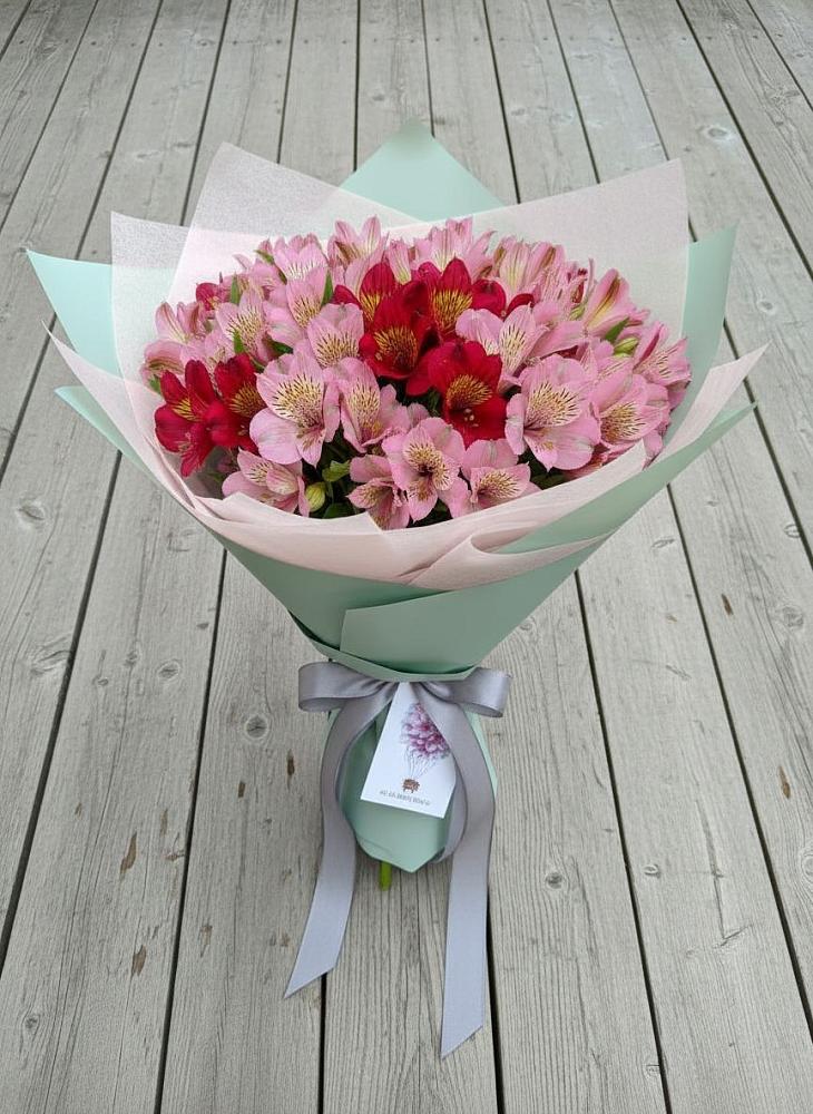 Букет цветов из: Альстромерии в Большое Гридино