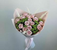 Букет цветов из:  Розы и Хризантемы #REPLACE_PRED# Большое Гридино