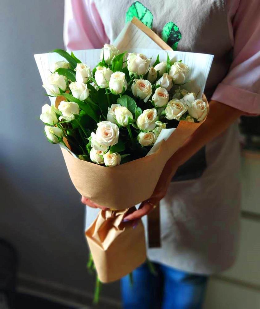 Букет цветов из: Розы в Большое Гридино