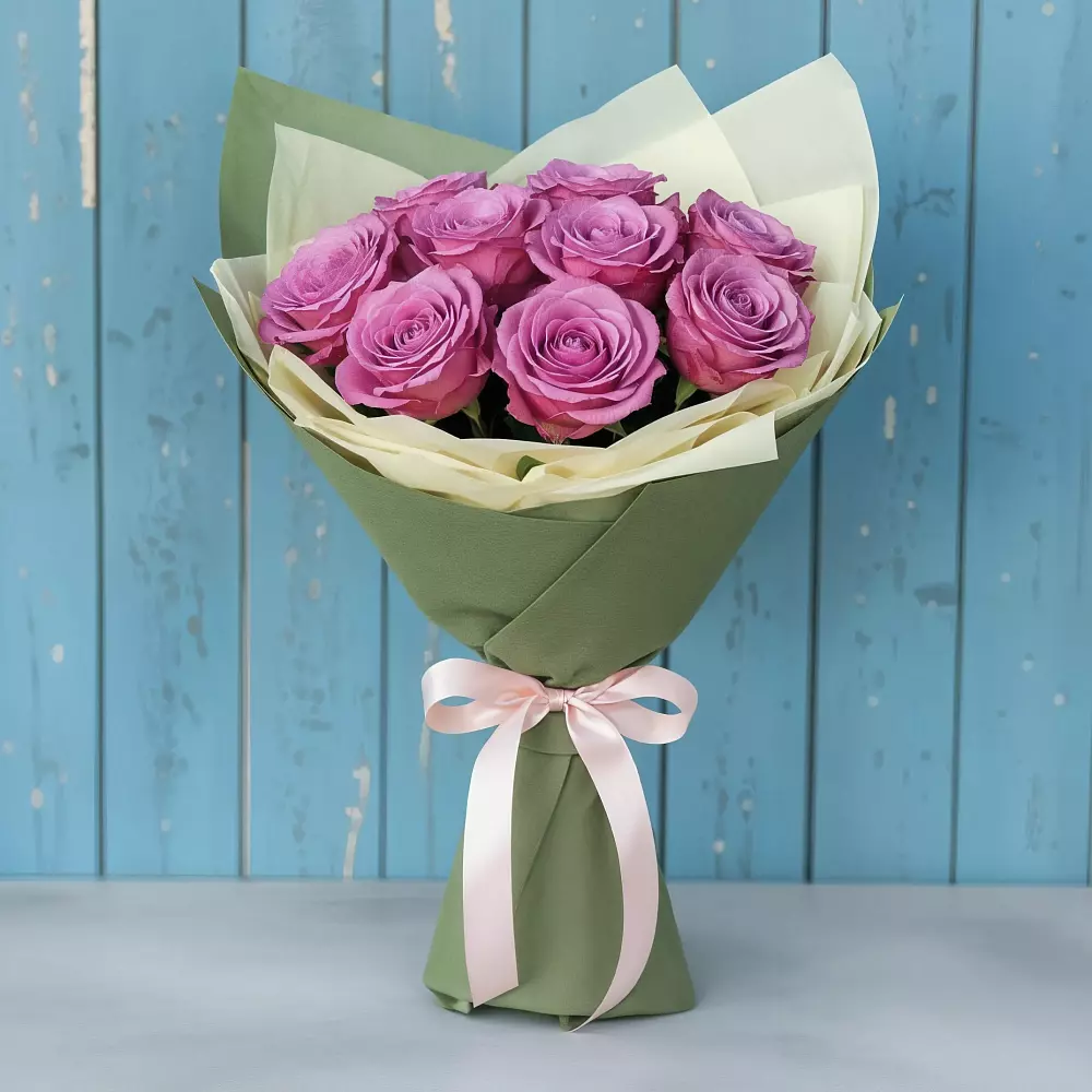 Букет Розы Фёрст Леди в Большое Гридино