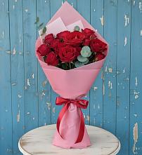 Букет цветов из:  Розы в Большое Гридино