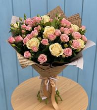 Букет цветов из:  Розы в Большое Гридино