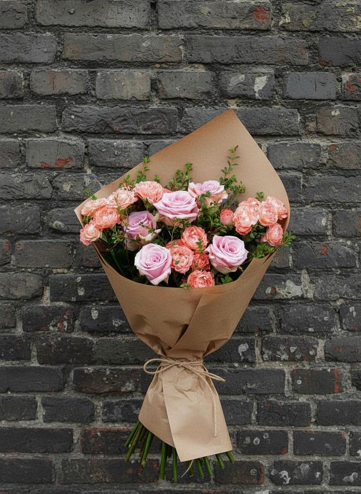 Букет цветов из: Розы в Большое Гридино