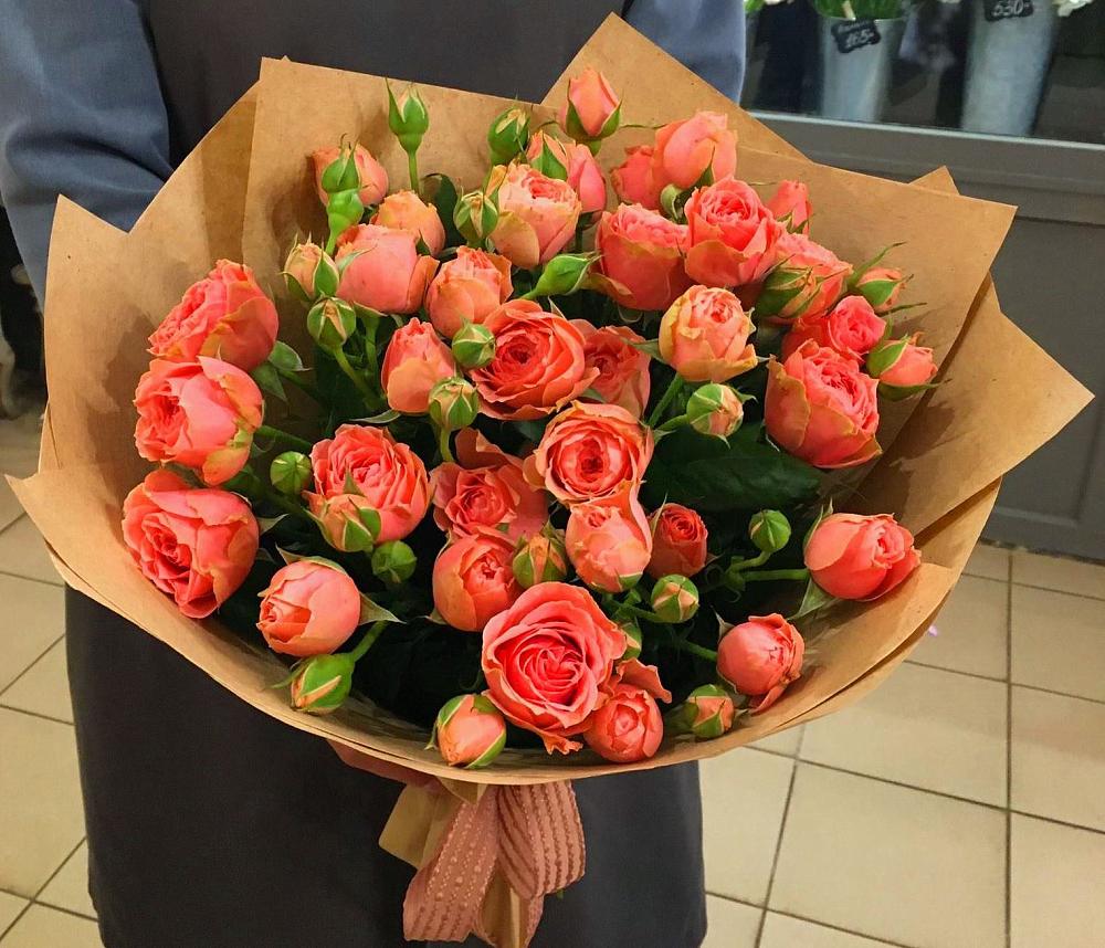 Букет цветов из: Розы в Большое Гридино