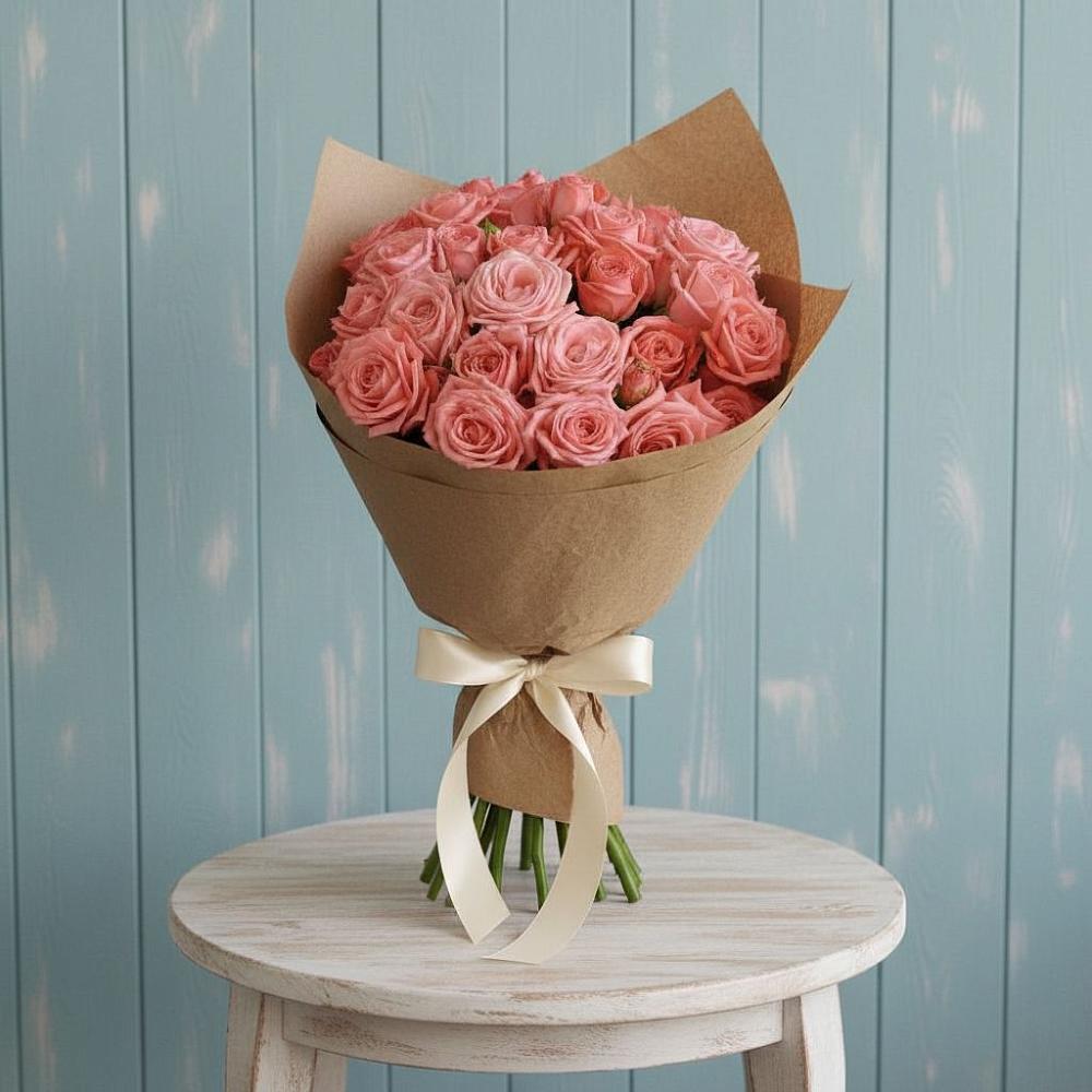 Букет цветов из: Розы в Большое Гридино